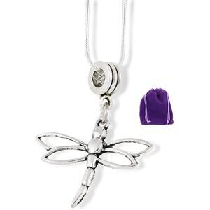 Dragonfly Necklace - Dragon fly Pendant Jewelry